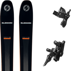 comparer et trouver le meilleur prix du ski Blizzard Zero g 108 19 + yak 14 black 19 sur Sportadvice