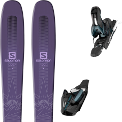 comparer et trouver le meilleur prix du ski Salomon Qst myriad 85 19 + mercury 11 e black grey l90 18 sur Sportadvice