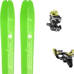 comparer et trouver le meilleur prix du ski Elan Ibex 84 carbon 19 + tlt speed radical black/yellow 19 sur Sportadvice
