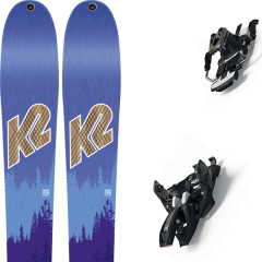 comparer et trouver le meilleur prix du ski K2 Talkback 88 ecore 19 + alpinist 12 long travel 90mm black/ium 19 sur Sportadvice