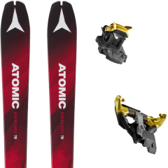 comparer et trouver le meilleur prix du ski Atomic Backland 78 19 + tlt speedfit 10 alu yellow/black 19 sur Sportadvice