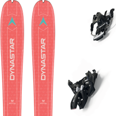 comparer et trouver le meilleur prix du ski Dynastar Vertical bear w 19 + alpinist 12 long travel 90mm black/ium 19 sur Sportadvice