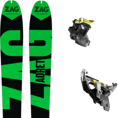 comparer et trouver le meilleur prix du ski Zag Adret 88 19 + tlt speedfit 10 yellow 18 sur Sportadvice