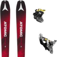comparer et trouver le meilleur prix du ski Atomic Backland 78 19 + tlt speedfit 10 yellow 18 sur Sportadvice