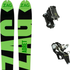 comparer et trouver le meilleur prix du ski Zag Adret 88 lady 19 + tour speed turn w/o brake 19 sur Sportadvice