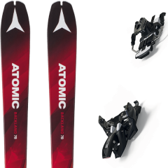 comparer et trouver le meilleur prix du ski Atomic Backland 78 19 + alpinist 12 long travel 90mm black/ium 19 sur Sportadvice