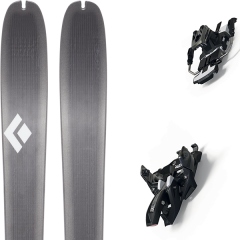 comparer et trouver le meilleur prix du ski Black Diamond Helio 76 19 + alpinist 12 long travel 90mm black/ium 19 sur Sportadvice