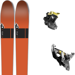 comparer et trouver le meilleur prix du ski Movement Apex 2 axes carbon 19 + tlt speedfit 10 yellow 18 sur Sportadvice