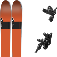 comparer et trouver le meilleur prix du ski Movement Apex 2 axes carbon 19 + yak 14 black 19 sur Sportadvice