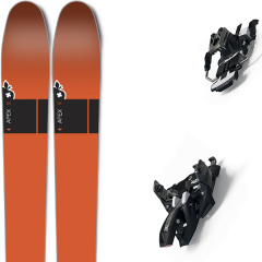 comparer et trouver le meilleur prix du ski Movement Apex 2 axes carbon 19 + alpinist 12 long travel 105mm black/ium 19 sur Sportadvice