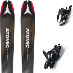 comparer et trouver le meilleur prix du ski Atomic Backland 95 19 + alpinist 12 long travel 105mm black/ium 19 sur Sportadvice