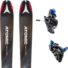 comparer et trouver le meilleur prix du ski Atomic Backland 95 19 + st radical 10 100mm blue 19 sur Sportadvice