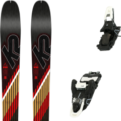 comparer et trouver le meilleur prix du ski K2 Wayback 80 19 + shift mnc 13 jet black/white 90 19 sur Sportadvice