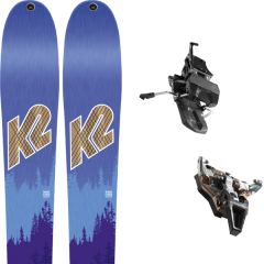 comparer et trouver le meilleur prix du ski K2 Talkback 88 ecore 19 + st radical turn 95 black 19 sur Sportadvice