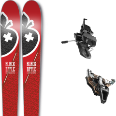 comparer et trouver le meilleur prix du ski Movement Apple 18 + st radical turn 95 black 19 sur Sportadvice