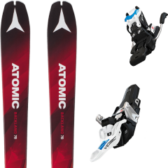 comparer et trouver le meilleur prix du ski Atomic Backland 78 19 + vipec evo 12 90mm 19 sur Sportadvice