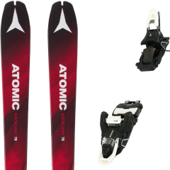 comparer et trouver le meilleur prix du ski Atomic Backland 78 19 + shift mnc 13 jet black/white 90 19 sur Sportadvice
