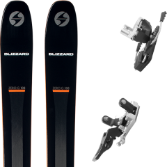 comparer et trouver le meilleur prix du ski Blizzard Zero g 108 19 + guide 12 stopper 105 gris 19 sur Sportadvice
