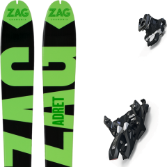 comparer et trouver le meilleur prix du ski Zag Adret 88 lady 19 + alpinist 12 black/ium 19 sur Sportadvice