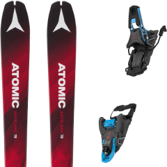 comparer et trouver le meilleur prix du ski Atomic Backland 78 19 + s/lab shift mnc blue/black sh90 19 sur Sportadvice