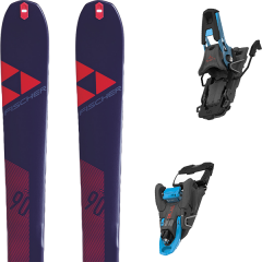 comparer et trouver le meilleur prix du ski Fischer My transalp 90 carbon + s/lab shift mnc blue/black sh90 sur Sportadvice