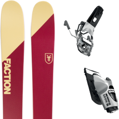 comparer et trouver le meilleur prix du ski Faction Candide 3.0 19 + pivot 18 b115 raw 19 sur Sportadvice