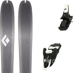 comparer et trouver le meilleur prix du ski Black Diamond Helio 76 + shift mnc 13 jet black/white 90 sur Sportadvice