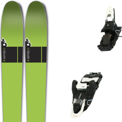 comparer et trouver le meilleur prix du ski Movement Vertex 2 axes carbon 19 + shift mnc 13 jet black/white 90 sur Sportadvice