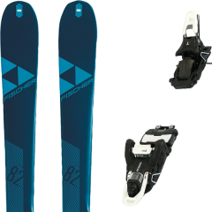 comparer et trouver le meilleur prix du ski Fischer My transalp 82 carbon 19 + shift mnc 13 jet black/white 90 sur Sportadvice