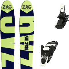 comparer et trouver le meilleur prix du ski Zag Ubac 105 18 + shift mnc 13 jet black/white 110 sur Sportadvice