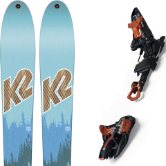 comparer et trouver le meilleur prix du ski K2 Talkback 82 ecore 18 + kingpin 10 75-100mm black/cooper 19 sur Sportadvice