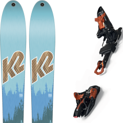 comparer et trouver le meilleur prix du ski K2 Talkback 82 ecore 18 + kingpin 13 75 100 mm black/cooper 19 sur Sportadvice