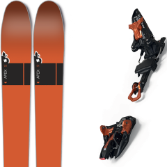 comparer et trouver le meilleur prix du ski Movement Apex 2 axes carbon 19 + kingpin 13 75 100 mm black/cooper 19 sur Sportadvice