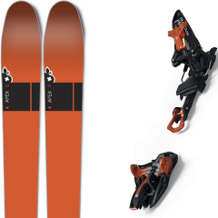 comparer et trouver le meilleur prix du ski Movement Apex 2 axes carbon 19 + kingpin 10 75-100mm black/cooper 19 sur Sportadvice