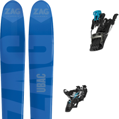 comparer et trouver le meilleur prix du ski Zag Ubac 102 19 + mtn black/blue sur Sportadvice