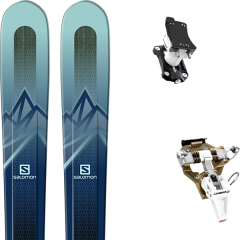 comparer et trouver le meilleur prix du ski Salomon Mtn explore 88 w blue/blue + speed turn 2.0 bronze/black 19 sur Sportadvice