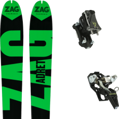 comparer et trouver le meilleur prix du ski Zag Adret 88 + tour speed turn w/o brake 19 sur Sportadvice