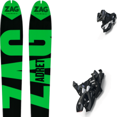 comparer et trouver le meilleur prix du ski Zag Adret 88 + alpinist 12 black/ium 19 sur Sportadvice