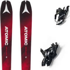 comparer et trouver le meilleur prix du ski Atomic Backland 78 19 + alpinist 9 long travel 90mm black/ium 19 sur Sportadvice