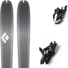 comparer et trouver le meilleur prix du ski Black Diamond Helio 76 19 + alpinist 9 long travel 90mm black/ium 19 sur Sportadvice