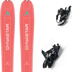 comparer et trouver le meilleur prix du ski Dynastar Vertical bear w 19 + alpinist 9 long travel 90mm black/ium 19 sur Sportadvice