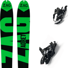 comparer et trouver le meilleur prix du ski Zag Adret 88 + alpinist 9 long travel 90mm black/ium 19 sur Sportadvice