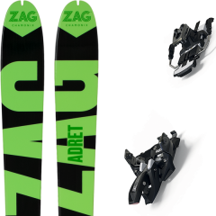 comparer et trouver le meilleur prix du ski Zag Adret 88 lady + alpinist 9 long travel 90mm black/ium 19 sur Sportadvice