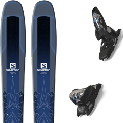 comparer et trouver le meilleur prix du ski Salomon Qst lux 92 18 + griffon 13 id black sur Sportadvice
