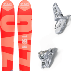 comparer et trouver le meilleur prix du ski Zag H85 lady 19 + squire 11 id white sur Sportadvice