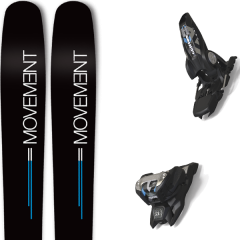 comparer et trouver le meilleur prix du ski Movement Go 100 19 + griffon 13 id black sur Sportadvice