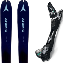 comparer et trouver le meilleur prix du ski Atomic Backland wmn 78 dark blue/blue + f10 tour black/white sur Sportadvice