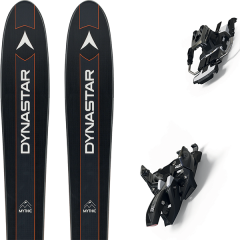 comparer et trouver le meilleur prix du ski Dynastar Mythic 87 19 + alpinist 12 long travel 90mm black/ium sur Sportadvice