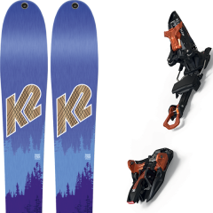 comparer et trouver le meilleur prix du ski K2 Talkback 88 ecore 19 + kingpin 13 75-100 mm black/cooper sur Sportadvice