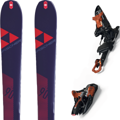 comparer et trouver le meilleur prix du ski Fischer My transalp 90 carbon 19 + kingpin 10 75-100mm black/cooper sur Sportadvice